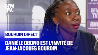 Danièle Obono face à JeanJacques Bourdin en direct [upl. by Aitak]