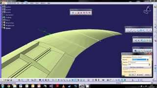 CATIA V5  The Basics Tutorial 7 Wireframe amp Surfacing Pt3 ¦ Propeller amp Wingtips [upl. by Audi]