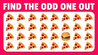 Find the ODD One Out  Emoji Quiz  Easy Medium Hard Impossible [upl. by Holmann]