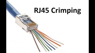 RJ45 Crimping Technic in Hindi  RJ45 कनेक्टर को कैसे लगाते है  MIE [upl. by Mateo]