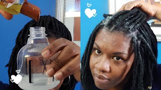 HOW TO WASH FAUX LOCS [upl. by Reidar]