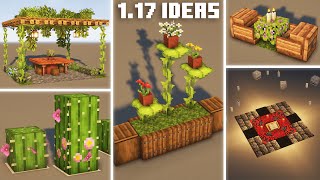 15 AMAZING Minecraft 118 outdoor DECOR ideas super easy [upl. by Todhunter]