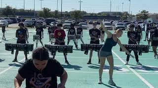 Cedar Ridge Drumline 2024 part one November 11 [upl. by Niaz]