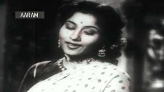 AARAM 1951  Man mein kisi ki preet bhasa le  lata [upl. by Jezreel84]