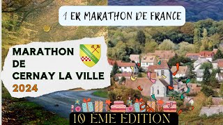 Marathon de Cernay La Ville 2024 [upl. by Mannie365]