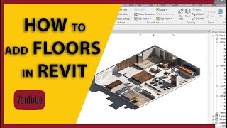 How to Add Floors in Revit Architecture  StepbyStep Tutorial for Beginners [upl. by Petey]