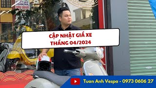 Cập Nhật Giá Xe Vespa và Piaggio Tháng 042024  Trả Góp 0 Lãi Suất Có Thay Đổi quot LỚN quot [upl. by Alvar]