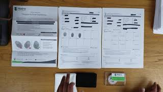 How to Complete the Fingerprint Biometric Form  Nadra Card Centre [upl. by Eiramit739]