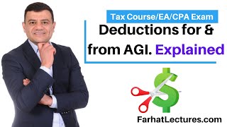 Deductions for AGI and Deductions from AGI Standard Deductions Explained [upl. by Carpenter412]