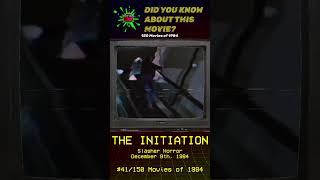 Did You Know About This Movie The Initiation 1984 80s slasher horror shorts 80s movies film [upl. by Alah]