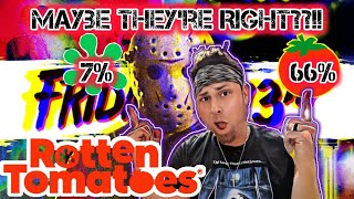 Every Friday the 13th Movie Ranked From Worst to Best  According to Rotten Tomatoes Critics [upl. by Eiffe]