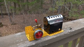 Restored 1978 Meccano Steam Engine MEC1SP3 [upl. by Janna]