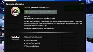 Uniblue Powersuite 2015 serial key 100 work [upl. by Yblocaj]