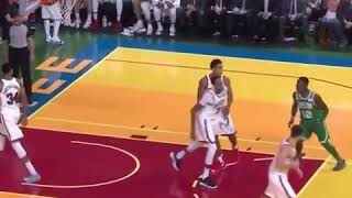 Kyrie Irving CrossoverSpin MoveLay Up Vs Milwaukee Bucks [upl. by Madson]