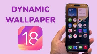 How To Use Dynamic Wallpaper on iOS 18 [upl. by Cristina]