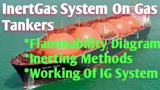 Inert Gas System On Gas Tankers  Inerting Methods   Flammability Diagram  Working Of IG System [upl. by Meekah]