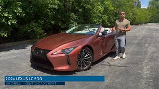 2024 Lexus LC 500 Convertible Updates [upl. by Cash179]