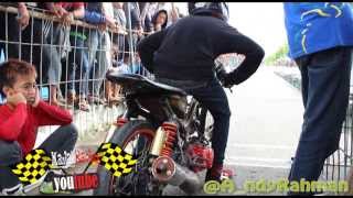 EKO KODOK drag racing drag bike 2 tak MCM kebumen [upl. by Pirnot]