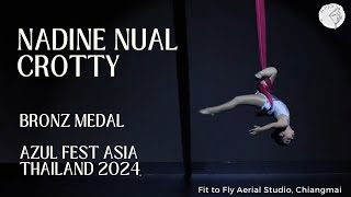 🥉3rd place Nadine Nual Crotty AZUL FEST WORLD CHAMPIONSHIP THAILAND CUP 2024 [upl. by Maccarone]