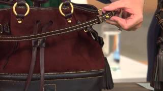 Dooney amp Bourke Nubuk Leather Buckley Bag with Mary Beth Roe [upl. by Nive487]