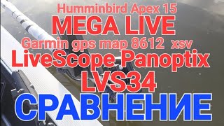 MEGA LIVE APEX16 Penoptix LiveScope LVS34 СРАВНЕНИЕ [upl. by Marquez]