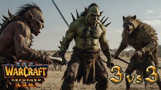 Warcraft 3 Reforged Ranked 2024  3vs3  Empiezo fatal y perdemos la primera batalla [upl. by Traweek]