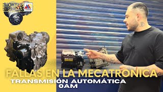 ¡Fallas mas comunes en la mecatronica de la transmision automatica DSG 0AM [upl. by Nilauqcaj]