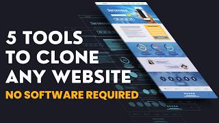 How To Clone A Website Online With Just A Click No Software [upl. by Islehc]