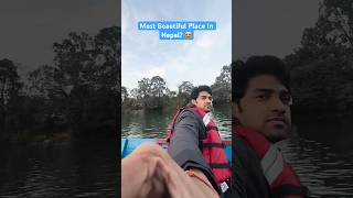 MOST BEAUTIFUL PLACE IN NEPAL 😍 shorts vlogs [upl. by Chong]