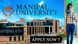 Manipal Entrance Exam 2022 How to apply All details you need to know  Be a student in Manipal [upl. by Gladis410]