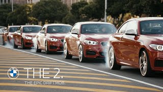 The Epic Driftmob feat BMW M235i [upl. by Eineg]