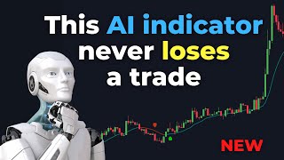 NEW Artificial Intelligence TradingView Indicator Never Loses [upl. by Ynej572]