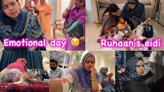 Last Iftar with family  Ruhaan ki pehli EIDI ✨  FIRE in train 🚂 😨 Ramadan vlog [upl. by Henriques]