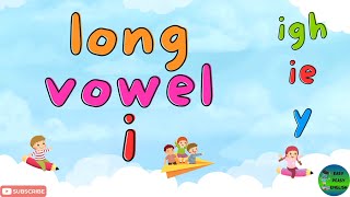 Long Vowel i ighiey  How to Pronounce the Long Vowel quotiquot  Super Simple English  Phonics [upl. by Nylecaj]