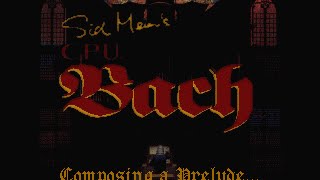 Sid Meiers CPU Bach 1994 Panasonic 3DO  музыкальный генератор [upl. by Yrrab82]