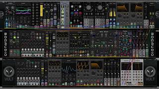 VCV Rack Practice Patch 17th October 2024 SemiGenerative Modular [upl. by Nnayllas]