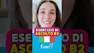 Esercizio di Ascolto Italiano Livello B2 🇮🇹 livellob2 italianonline cittadinanzaitaliana [upl. by Enitsirt]