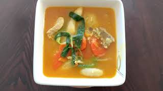 chicken soup recipe jamaican style with grace soup mix [upl. by Atrahc398]