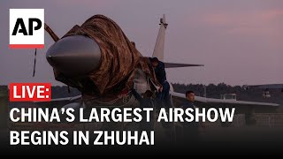 LIVE China’s Zhuhai Airshow 2024 begins [upl. by Aniuqaoj]