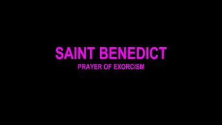 St Benedict  Prayer of Exorcism Latin 1080p [upl. by Ahseena670]