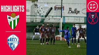 Resumen  Copa del Rey  CD Guijuelo 12 Ourense CF  Primera eliminatoria [upl. by Carli953]