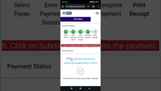 Quick Guide to perform maintenance payment using SBI collect [upl. by Soalokin636]