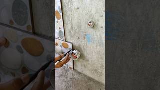 The most effective way to make two holes in the wall tiles [upl. by Erehs299]