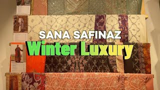 Sana safinaz Winter Luxury Unstitched Collection 2023  Sana Safinaz New Winter Collection [upl. by Willow676]