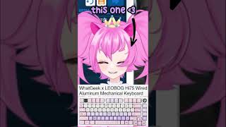 STOP Its time to enjoy some keyboard clacks vtuber asmrsounds keyboard asmrsleep [upl. by Inglis]