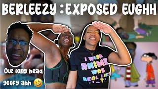 REACTING TO BERLEEZYS OLD VIDEOS😬 gone raw [upl. by Poock751]