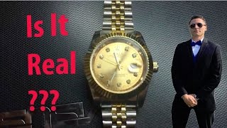 How to Tell a Real From Fake Rolex  Ioffer [upl. by Nangatrad]