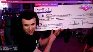 DrLupo Twitch Donates 1 Million Dollars to St Jude DrLupo Reaction Fortnite Battle Royale [upl. by Acinomaj]