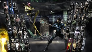 Sinestro Vs Nightwing INJUSTICE Gods Among Us [upl. by Adliw]