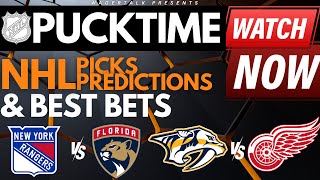 NHL Predictions Picks amp Odds  Rangers vs Panthers  Capitals vs Islanders  PuckTime Dec 29 [upl. by Weinman]